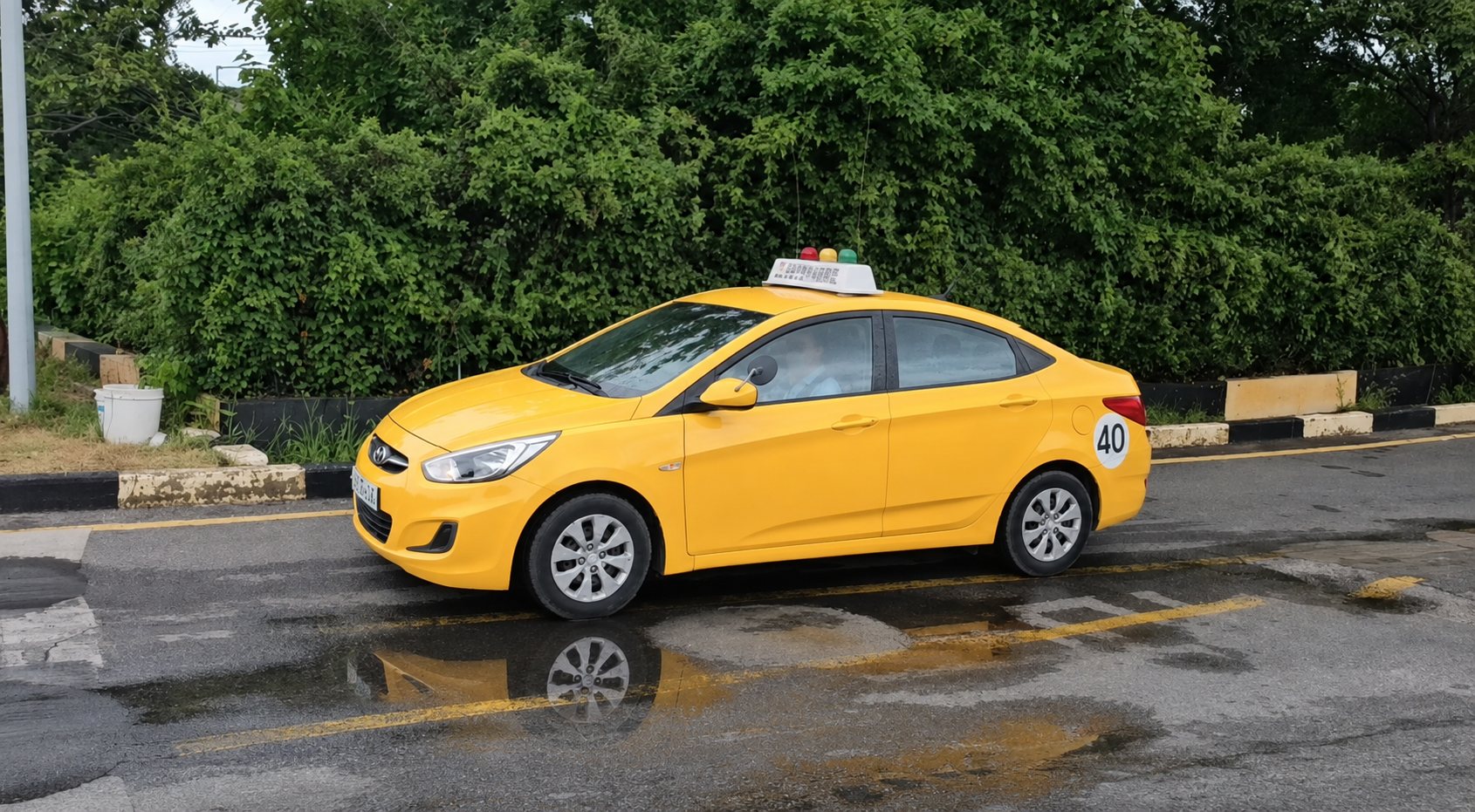 Class 2 Regular training car at Anyang Driving School