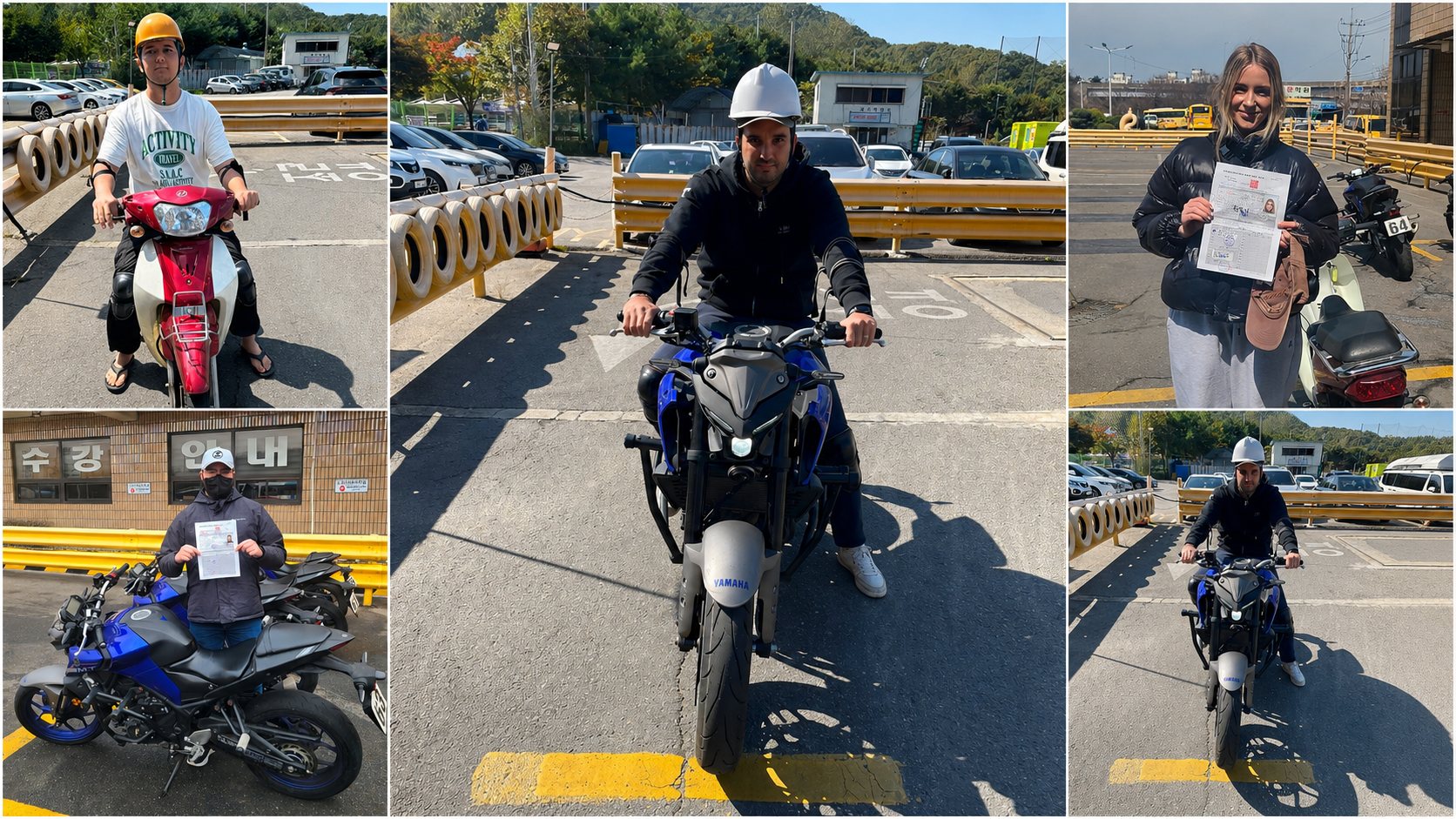 Training motorcycle over 125cc used for the Class 2 Small license at SDA